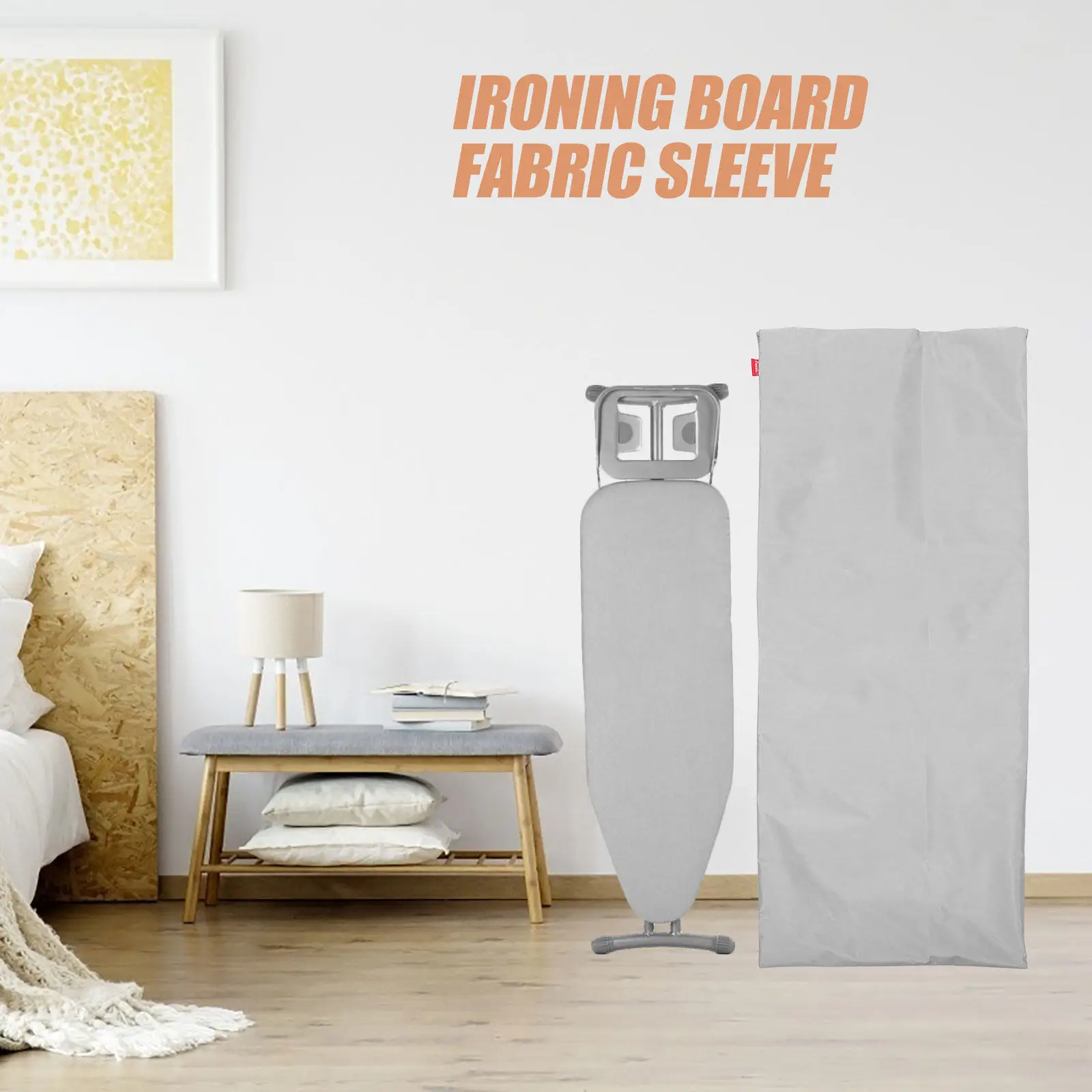 

Folding Ironing Board Bag Protective Storage Pouch for Home Hotel Dorm Tailor Shop Lightweight Compact Reusable Non-Slip Iron
