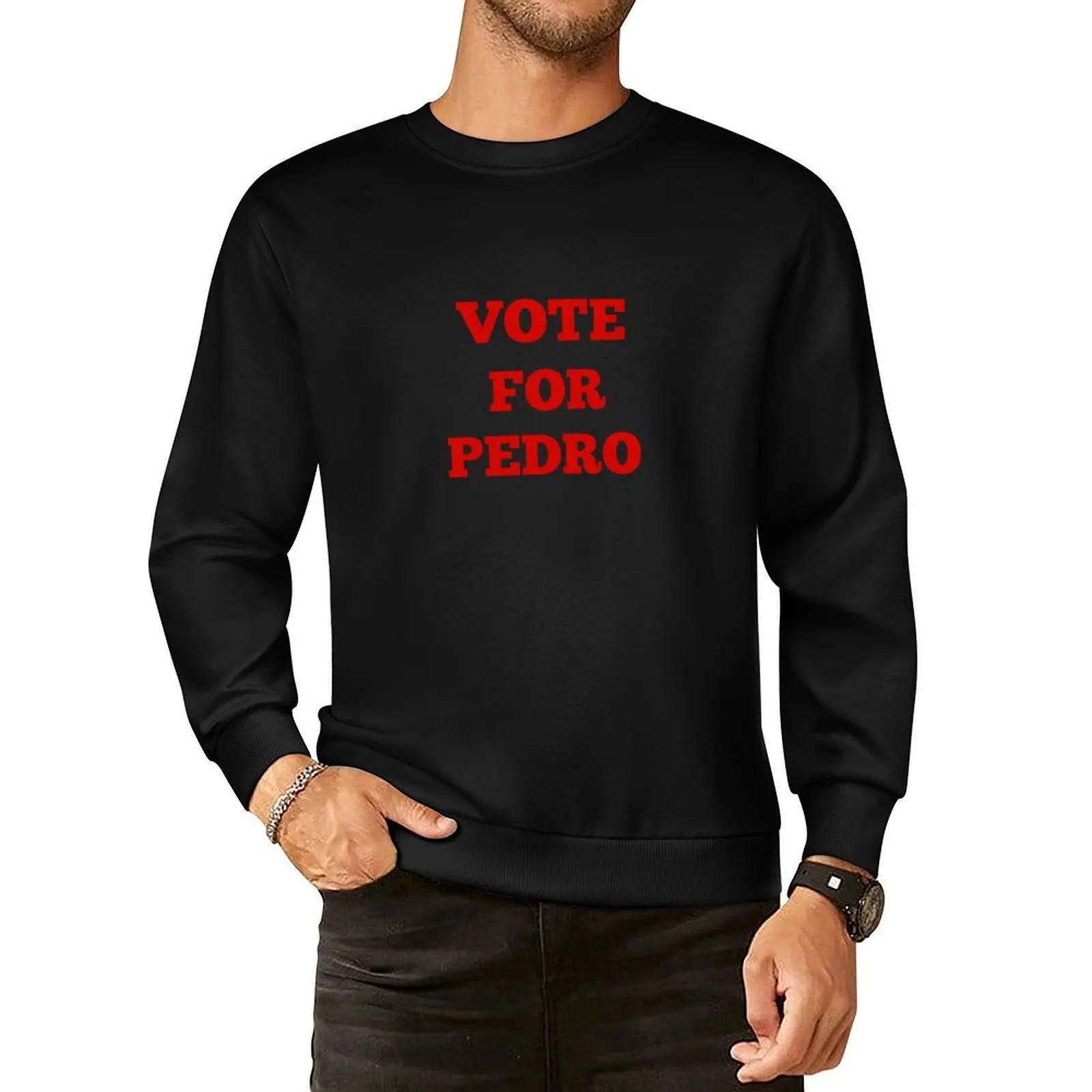 

Vote for Pedro Ringer T-Shirt the popular character from Napoleon Dynamite Pullover Hoodie japanese style sweatshirts for men