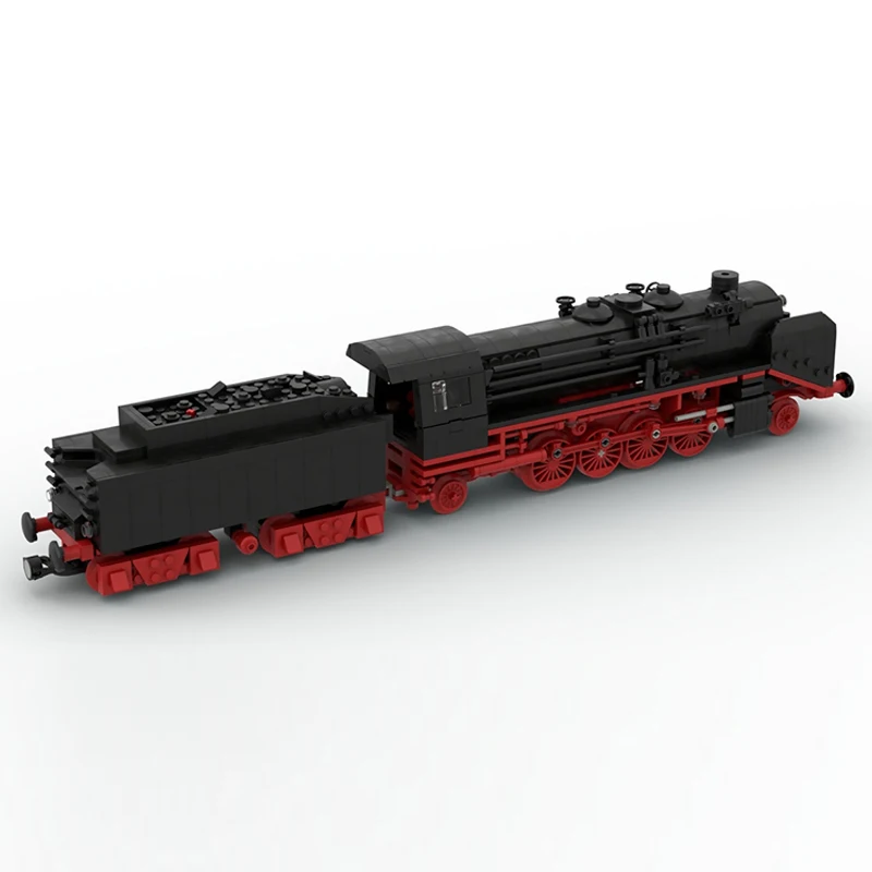 시티카 모델 MOC 빌딩 블록 철도 BR 39 기관차 모듈형 기술 어린이 휴일 선물 조립 장난감 세트