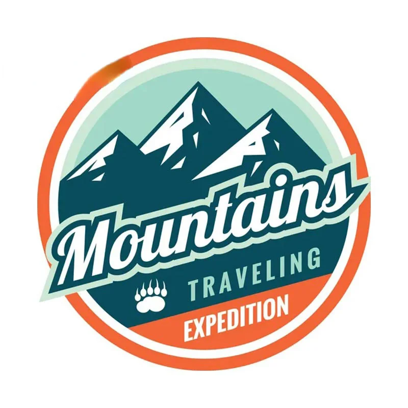 13cm Expedition Travel Car Sticker Never Stop Exploring Decal JDM Off-road Rear Personality, Decoration Accessories PVC Stickers