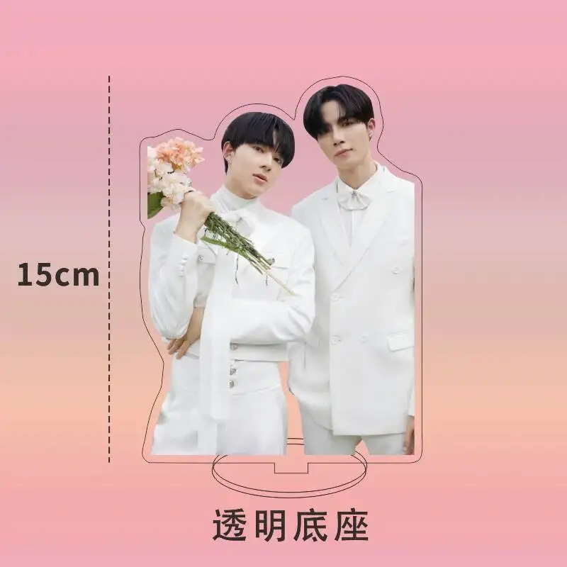 New Thailand Stars Drama Cutie Pie CutiePieSeries ZeePruk NuNew ZeeNunew Figure Acrylic Stand Model Plate Desk Standing Gift