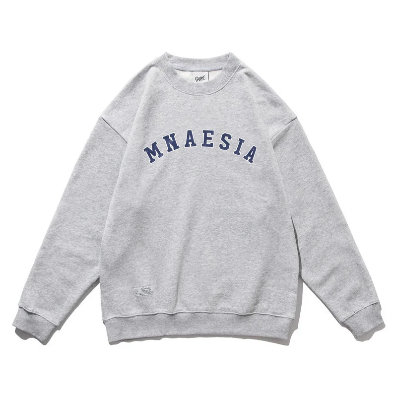

Base Spring Men's Coat Outdoor Camping Trekking Climbing Sport Round Neck Pullover Letter Print Fashion Sweater Tops T-shirt