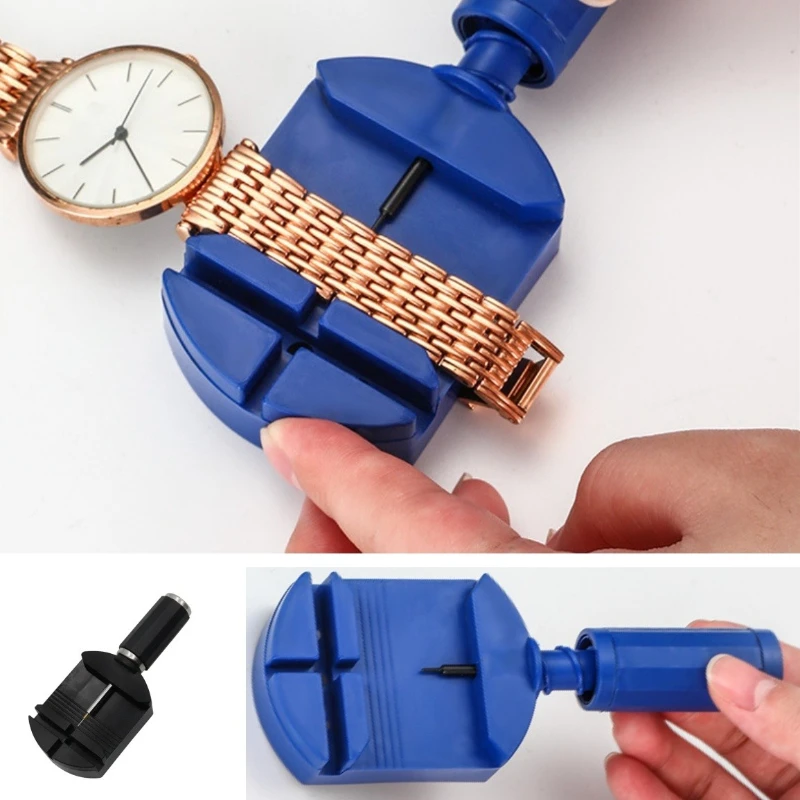 Watch Strap Repair Tool Strap Adjuster Watch Band Adjusting Tool with Pin Watch Bracelet Link Pin Tool Remover Easy To Use