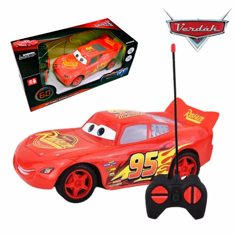 2026 HOT Disney Pixar Auta 3 Elektryczny Samochodzik Zabawka Zygzak McQueen Zdalnie Sterowany Zabawka dla Dzieci Symulacja Wyścigów Prezent Urodzinowy