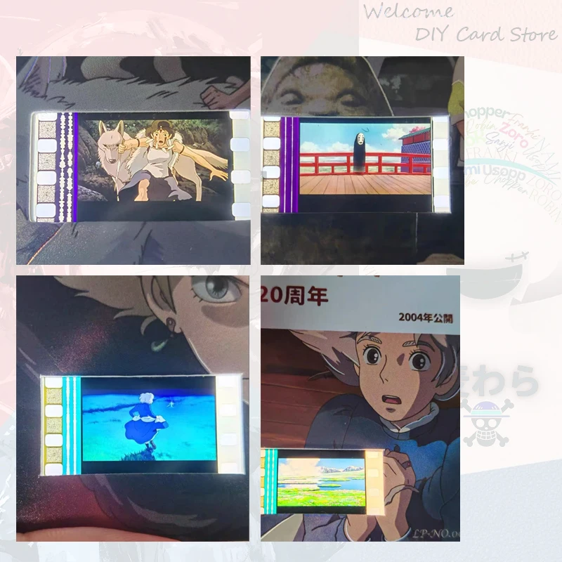 

Japanese Anime Goddess Story Film Card LP Howl's Moving Castle Spirited Away Classic Scene Limited Edition Card Collectible Card