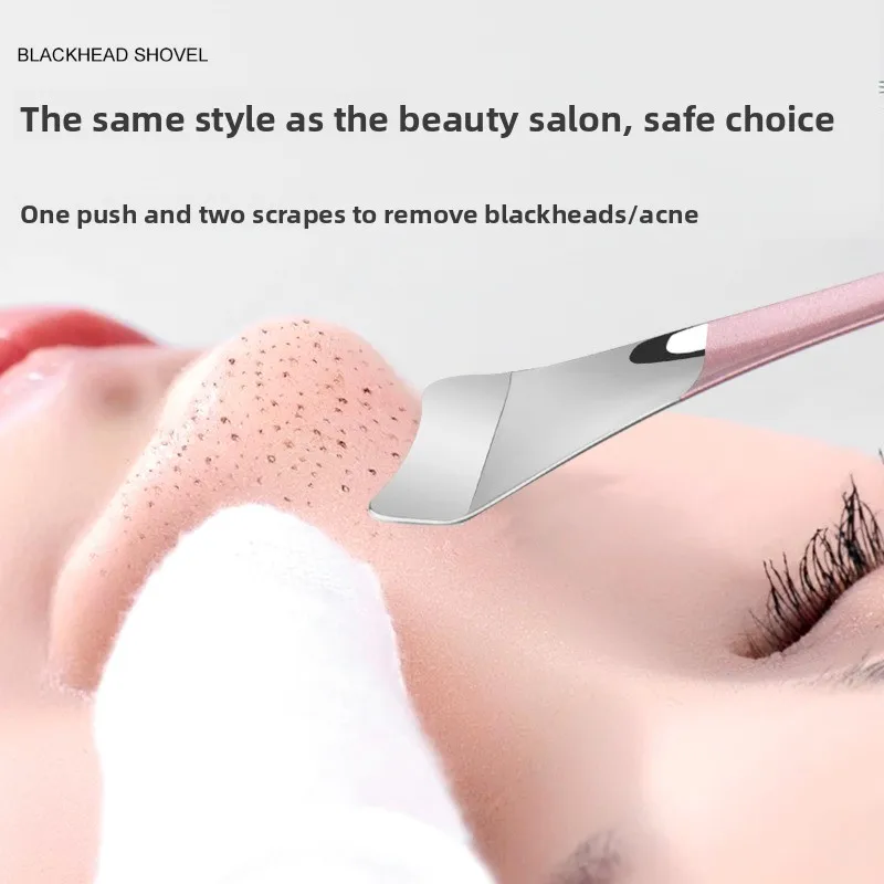 Precisie-poriënreinigingstool – Handmatige mee-etertrekker en comedoverwijderingsset met huidveilige messen
