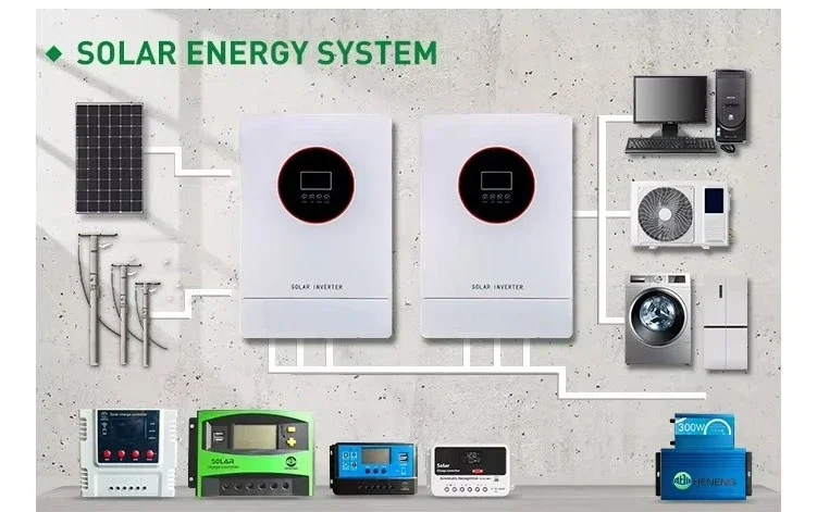 Home Solar Hybrid Grid Inverter 5KW Three Phase Single Purer Sine Wave 98% Efficiency