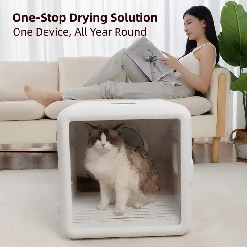 New Style Automatic Cabinet Smart Pet Dryer machine Cat drying box Dog Dryer Box for Hair Drying