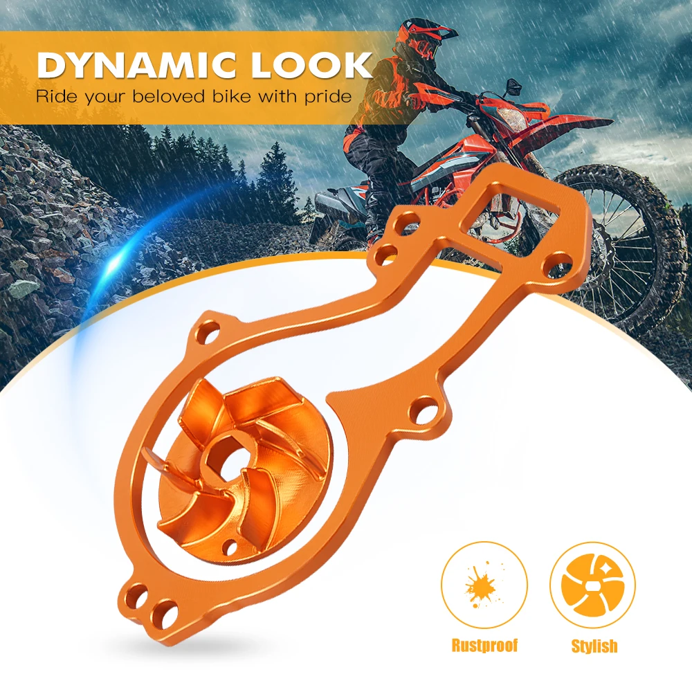 ل KTM 690 SMC/R 690 إندورو/R 08-23 ارتفاع تدفق مضخة المياه برودة المكره مجموعات ربط السيراميك الارضي ل Husqvarna 701 إندورو 701 Supermoto 16-23 #6