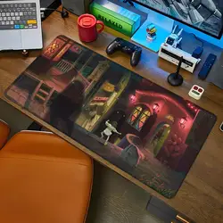 Gaming Abstract Large 800x400mm MouseMat Gamer XXL Mause Teclado Mecânico player Carpet PC DeskAnime S-spirited away Mouse Pad