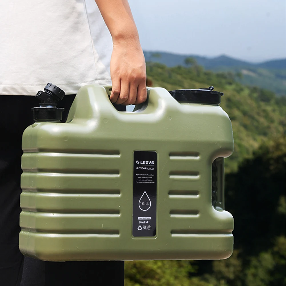 

Емкость для воды 18,5 л, герметичная, аварийный резервуар для воды с краном, без бисфенола-А, для кемпинга и экстренных ситуаций