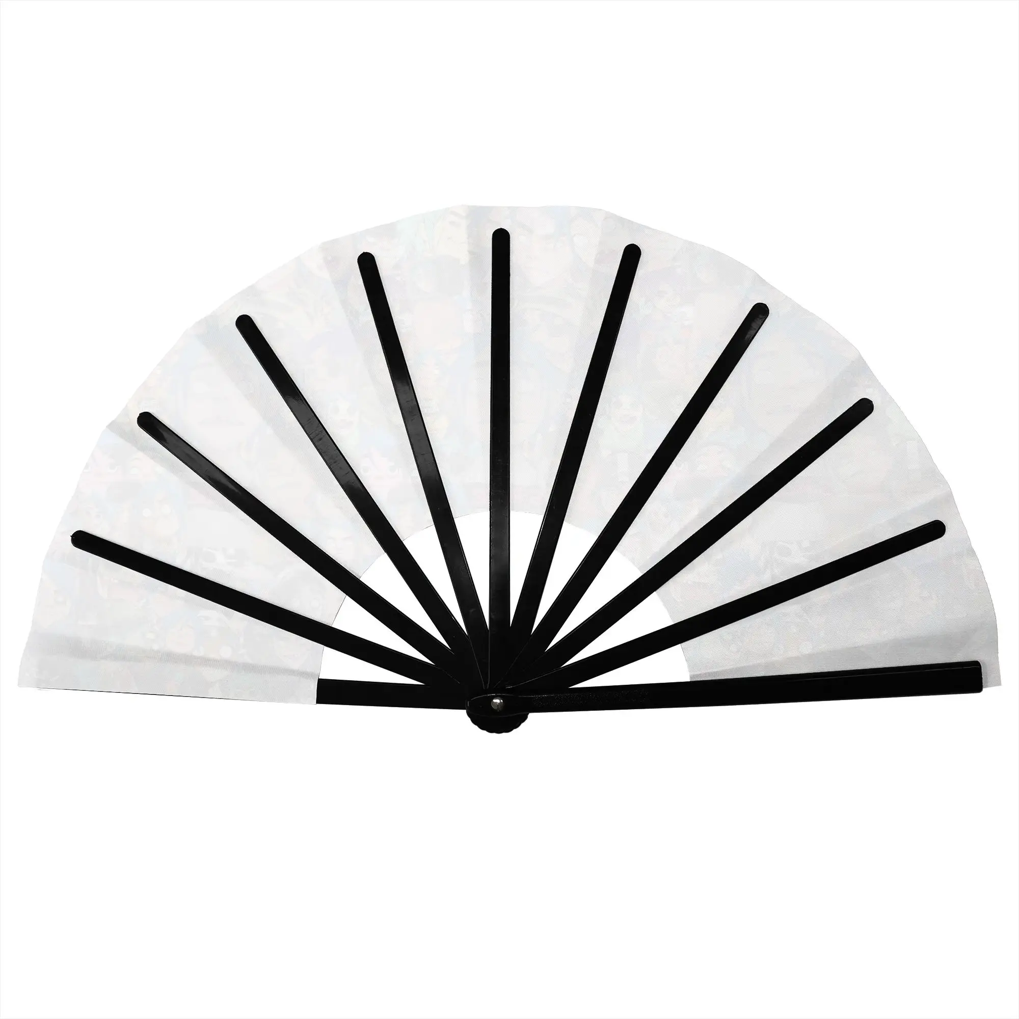 Customized G-Gorillazes Hot Manga Comic Virtual Portable Pocket Fan Polyester Folding Fan Chinese Dance Handheld Cooling Fans