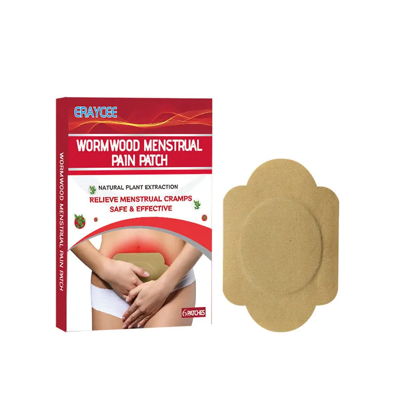 ERAYCEE Menstrual Warming Patch Relieve Menstrual Cramp Abdominal Heating Herbal Patch Self-Heating Winter Warmth Sticker