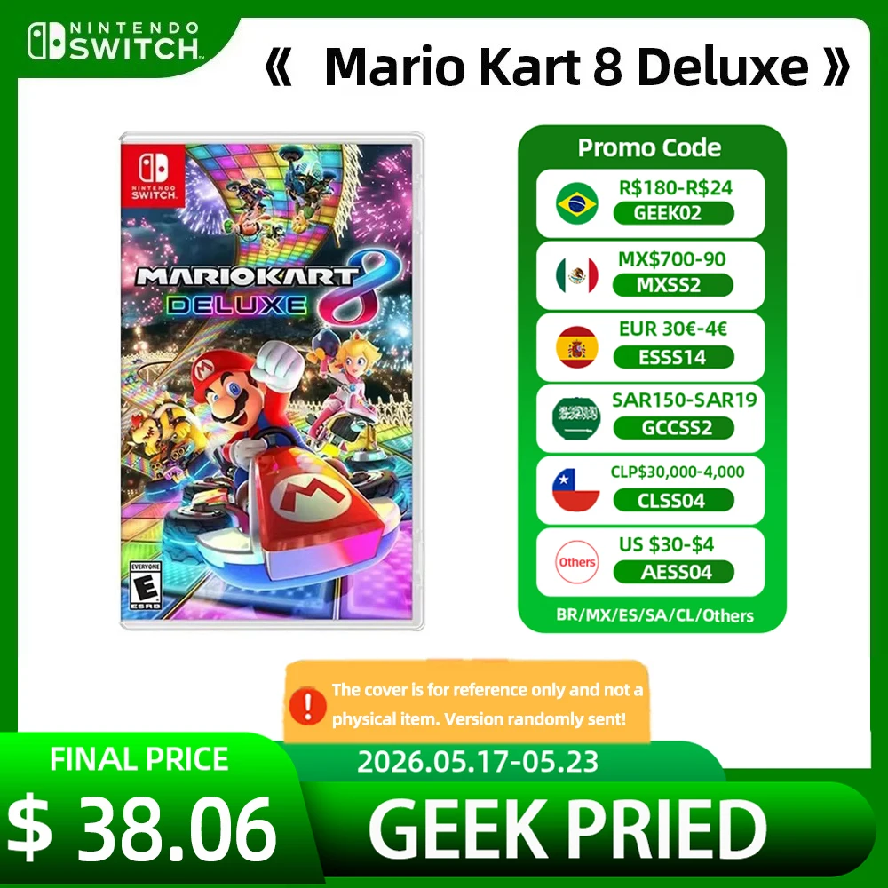 Mario Kart 8 Deluxe - Nintendo Switch Game Deals Support 13