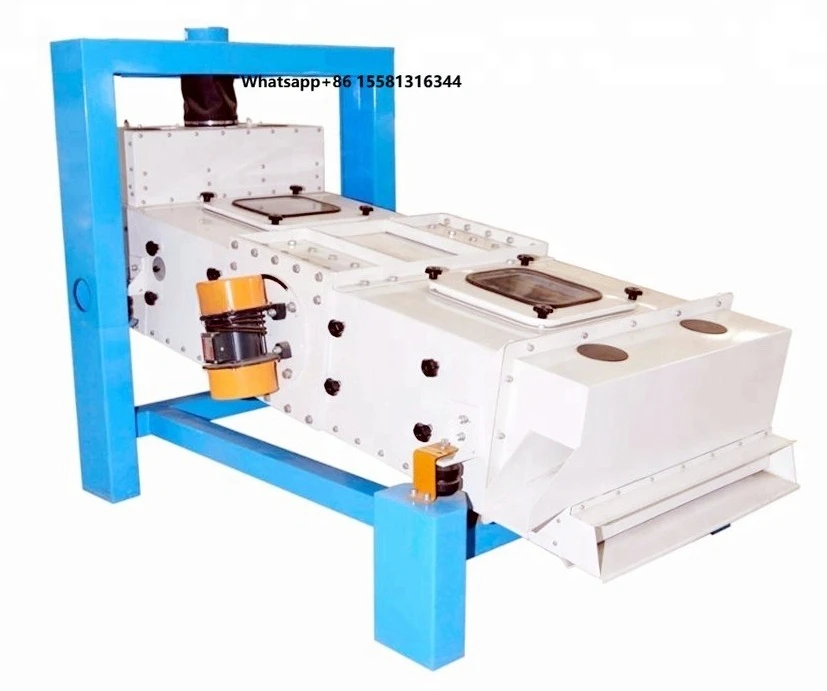 Mini Home  Mobile Combine Maize Corn Beans Seed Cleaning Machine Vibro Cleaner Seed Gravity Separator