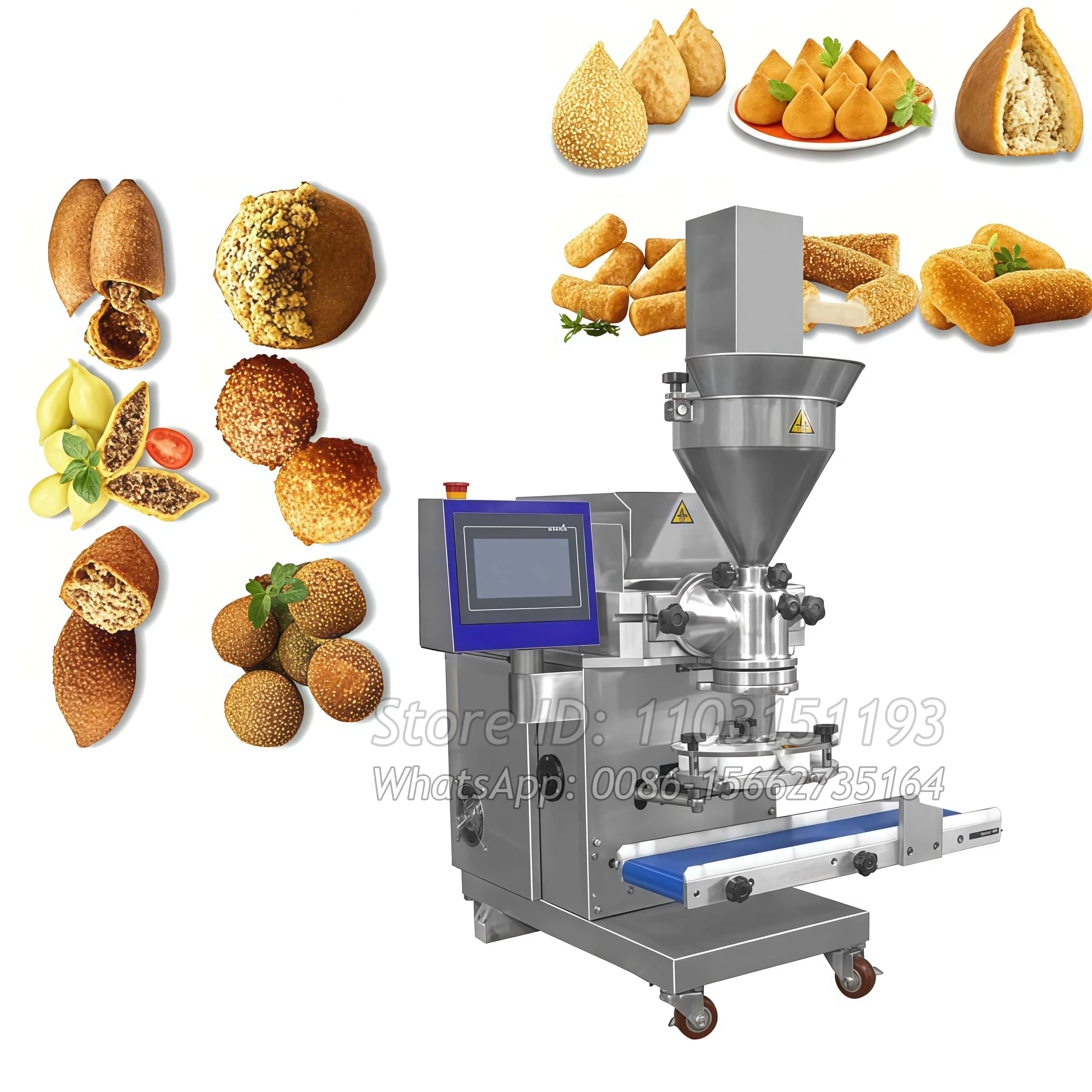 Máquina Automática para Hacer Kubba, Kibbeh, Coxinha, Falafel y Croquetas - ¡Oferta!