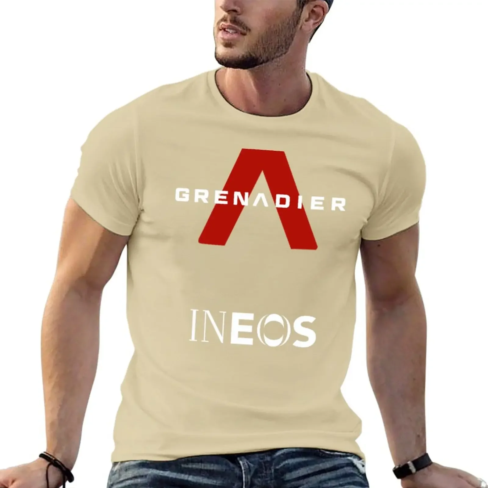 2024 summer funny style New Ineos Grenadier Cycling Team T-Shirt plain custom black t shirts for men graphic style tops tees new