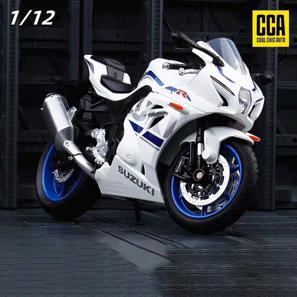 1:12 Suzuki GSX-R1000 Alloy Motorcycle Model Collection Metal Toy Embellishment Simulation Motorcycle Boy Gift