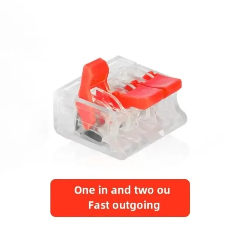 Electrical Connectors 32A 3 Way Lever Wire Splice Terminal Block 30Pcs Quick Cable Connector 0.2-4.0mm2 for Lighting Home