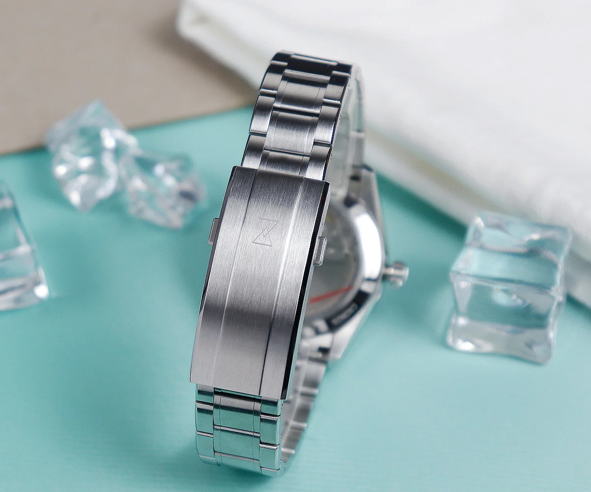 Cronos EX Diver Mechanical Men Watch 39mm Automatic PT5000 Sapphire Glass Bushed Bracelet Glide Clasp 10ATM  L6031