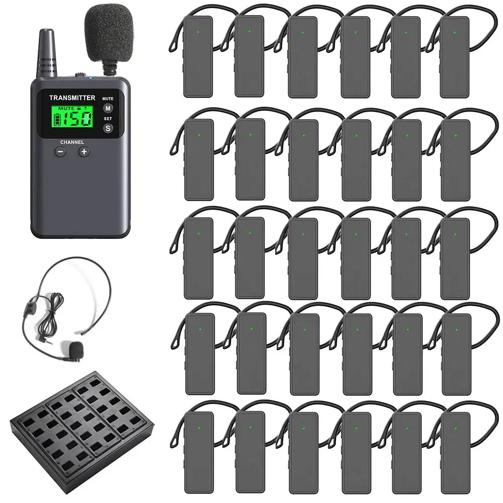 Tour Guide System for Teaching Training Tourism Visit Church Strong and Steady Signal Audio Guide System