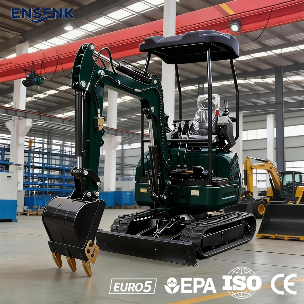 

Mini Excavator 0.8Ton 1.8Ton Agricultural Construction 1.7Ton 2.5Ton Yanmar Engine Digger Europe EPA Euro 5 Manufacturer Direct