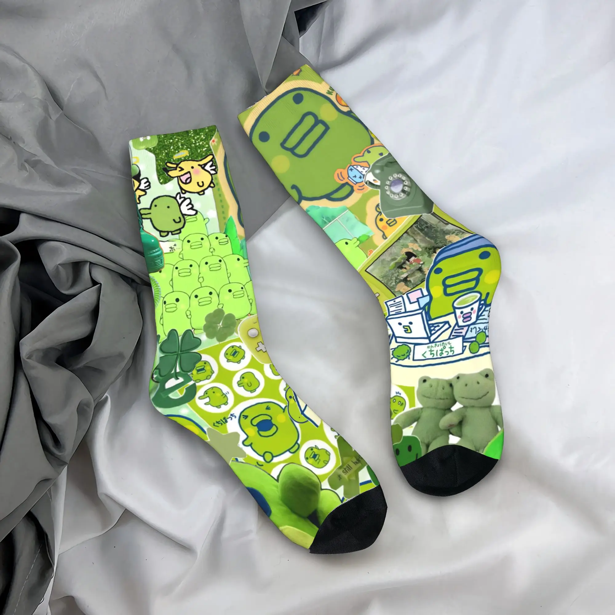 الكبار الرجال الجوارب Kuchipatchis Mametchi جوارب الربيع الجدة عالية الجودة الجوارب نمط الجري الرياضة عدم الانزلاق الجوارب