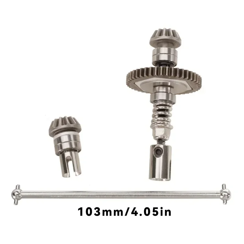 ForWltoys 144001 144002 144010 124007 124017  Sliper Clutch Central Drive Shaft Adjustable Motor Mount Metal Steel Upgrade Parts