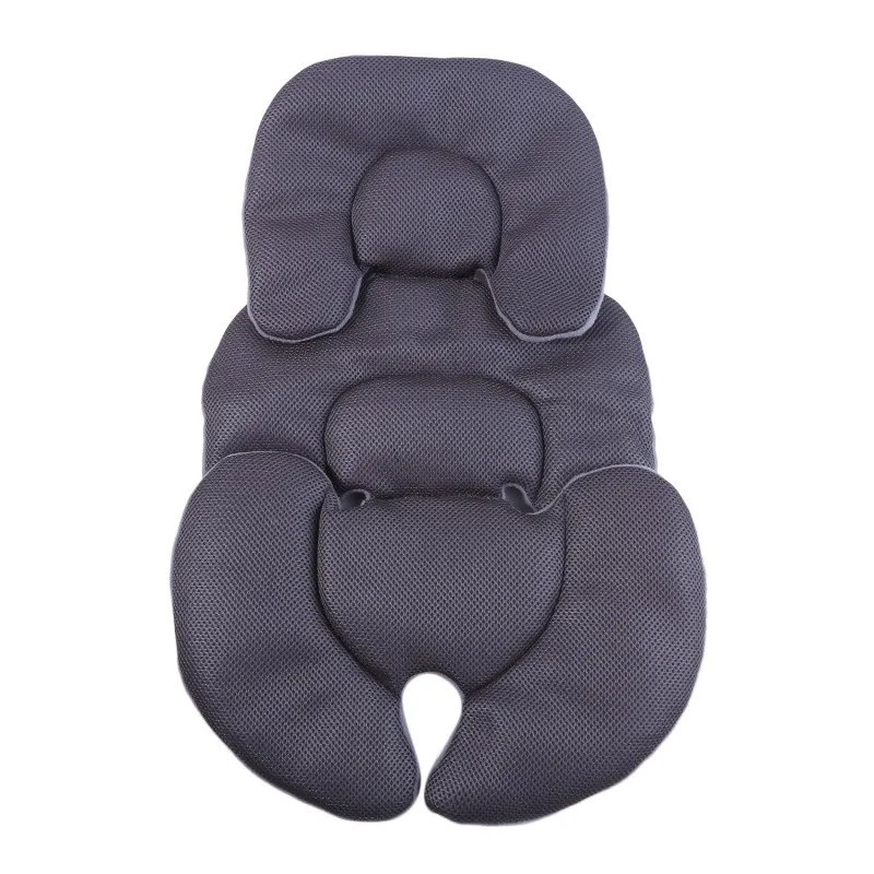 Baby Stroller Cushion Infant Car Seat Pad Insert Body Head Support Pillow Pram Mattress Mesh Breathable Liner Stroller Accessory