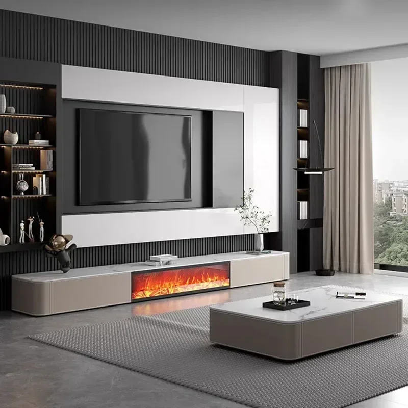 

Fireplace Tv Stand Entertainment Center Floor Floor Console Luxury Cabinet Tv Stand Center Suporte Para Living Room Furniture