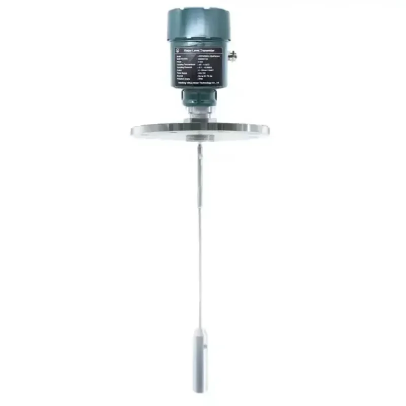 Wave Liquid 4-20mA Hart Guided Radar Level Transmitter Industrial Explosion-proof Guided Wave Radar Level Gauge