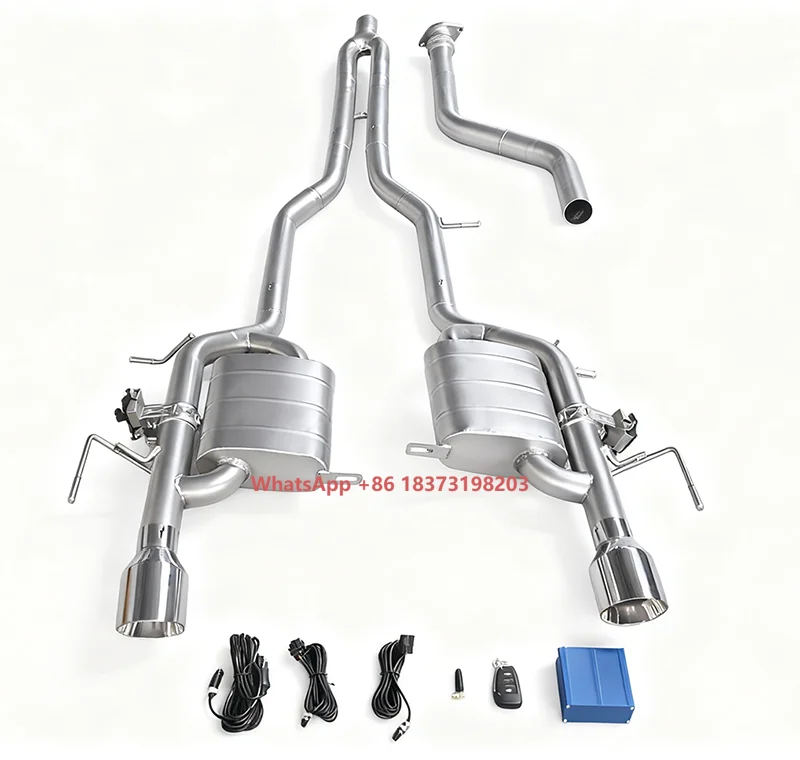 

Factory Custom Catback Exhaust Pipes for Cadillac ATS ATSL Escape Exhaust System Tuning Valve Muffler High Quality SUS304