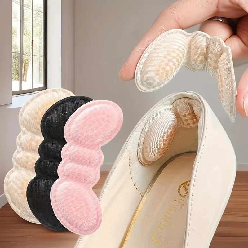 High Heel Anti-slip Stickers Invisible Anti-friction Heel Pads Anti-slip Shoe Protectors Heel Grips Inserts for Blisters Pain