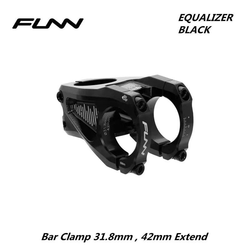 

FUNN EQUALIZER MTB Mountain Bike Full CNC ENDURO AM -10 Degree 31.8MM 35MM Bar Clamp 35MM Steer Bicycle Stem