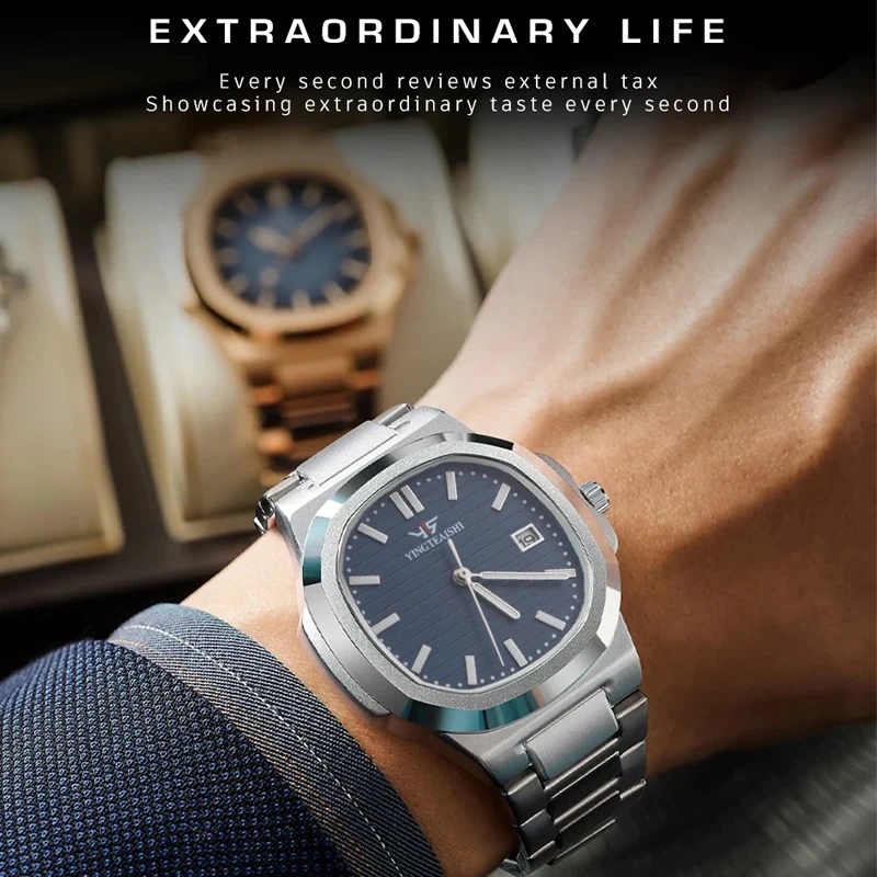 

Luxury Fashion Diver Watch Man 30ATM Waterproof Date Clock Sport Watches Top Brand Men Quartz Wristwatch Relogio Masculino Gifts