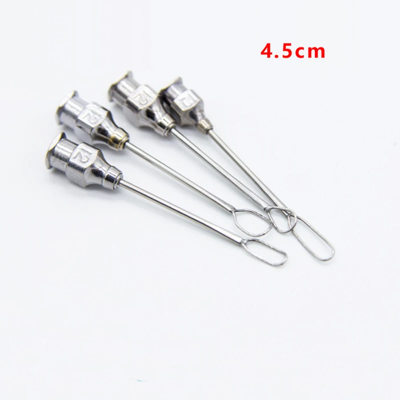 Ophthalmic microinstruments flushing stainless steel titanium alloy rod crystal wire ring snare 3*8 handle 5*7