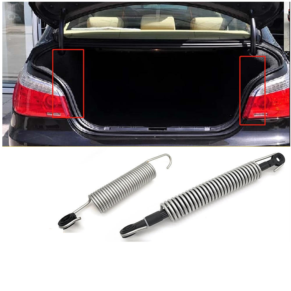 For BMW 5 Series E60 Car Left Right Trunk Shock Absorber with Spring  Sedan Durable & Practical 51247141490  2002-2010