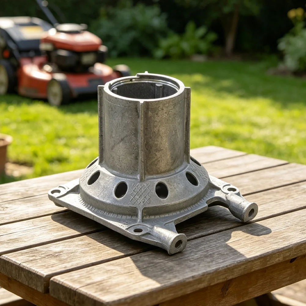 For Lawn Care Silver Clutch Housing Motor Drive Component Long Lifespan Component Metal Construction Silver Finish