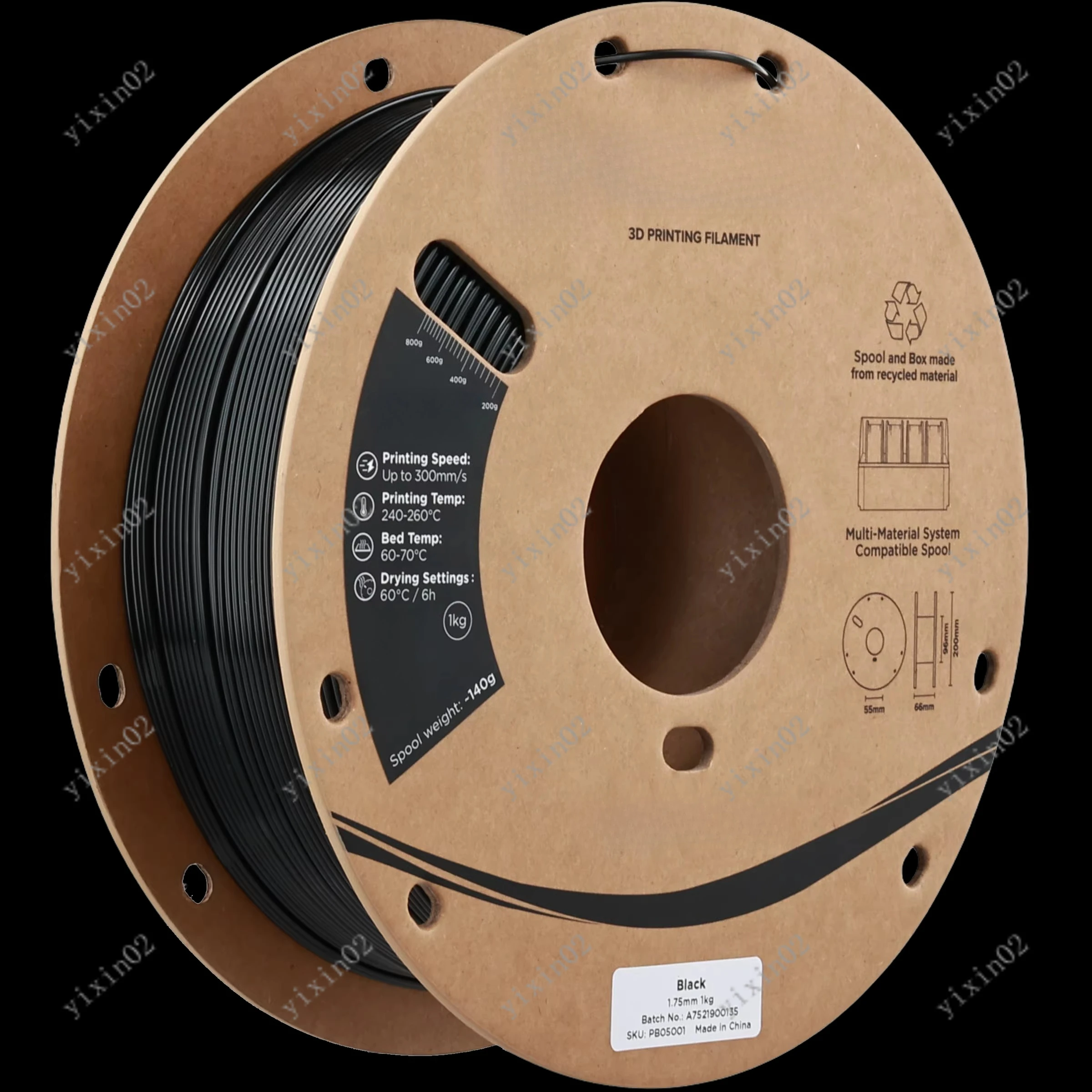 

High Speed PETG 3D Printer Filament HF High Toughness High Performance Fast Printing