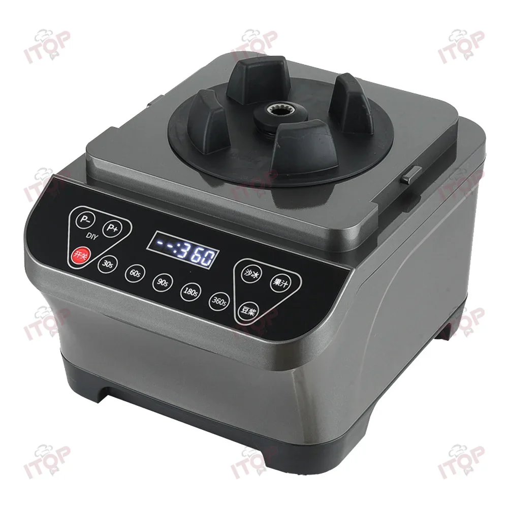 Motor sem escova 2200w 3 do liquidificador dos utensílios de cozinha em 1 misturador do smoothie do processador de alimentos