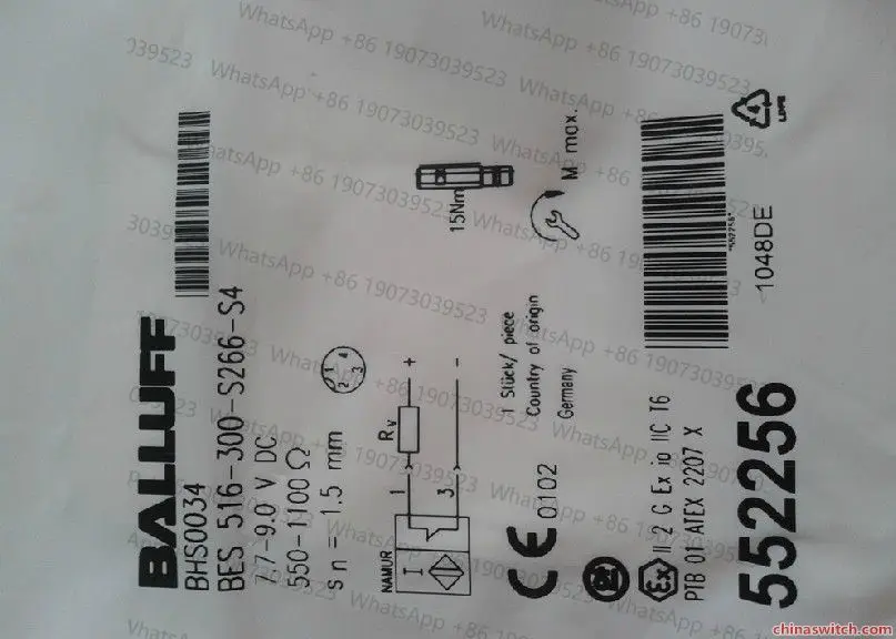 

Brand new genuine High precision proximity switch BES 516-300-S265-S4-D