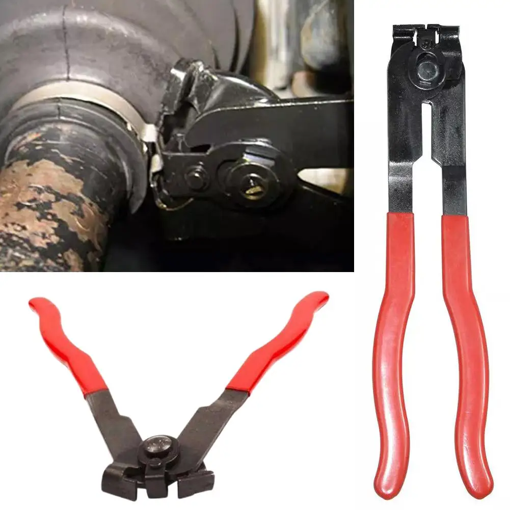 

CV Joint Boot Clamp Pliers Car Banding Hand Tool For Exhaust Pipe Fuel Filter Hand Installer Clamp Tool Y3K9