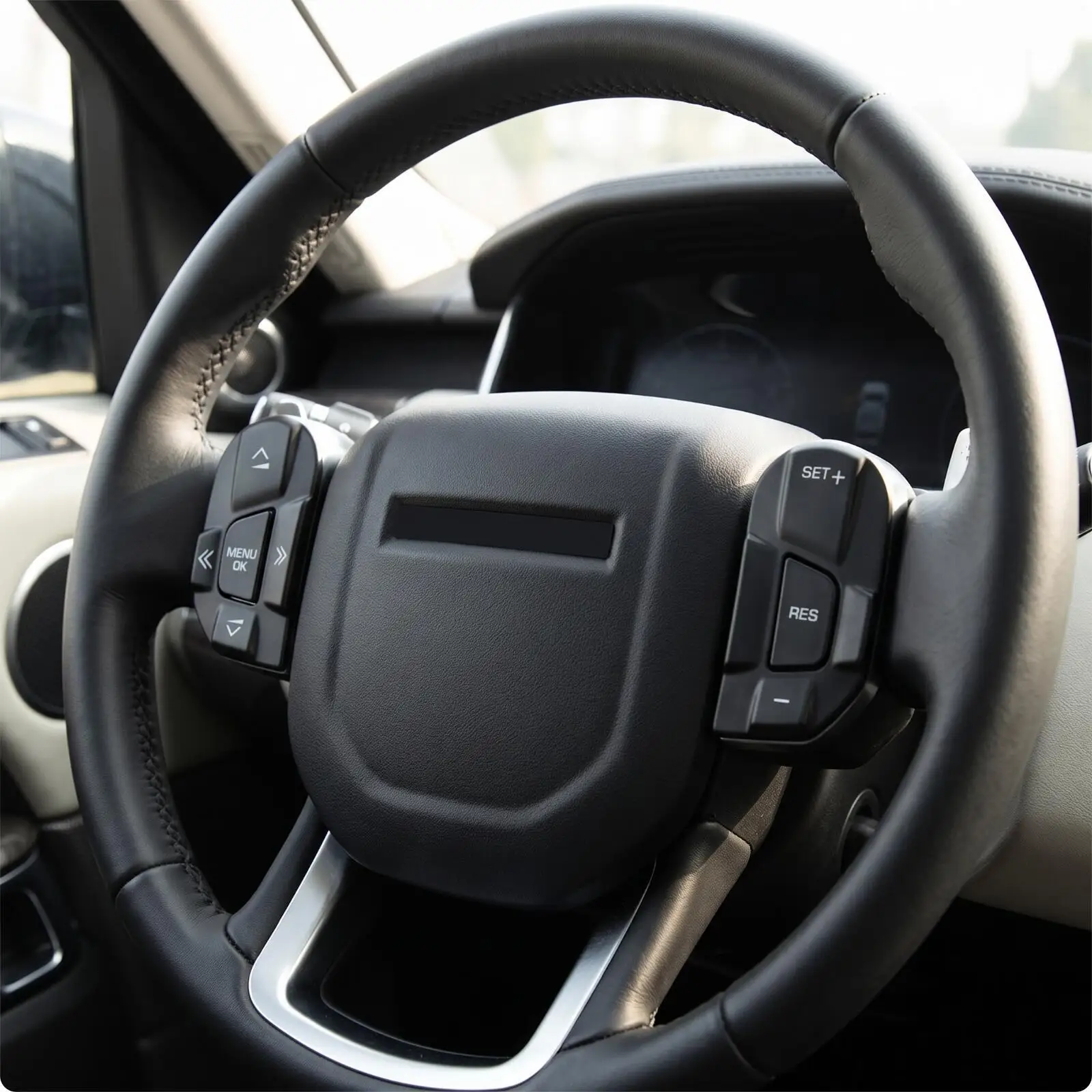 Steering Wheel Switch Covers Direct Replacement Steering Wheel Button Covers Switch Cover Set OEM-Level Fit Button Cover Set