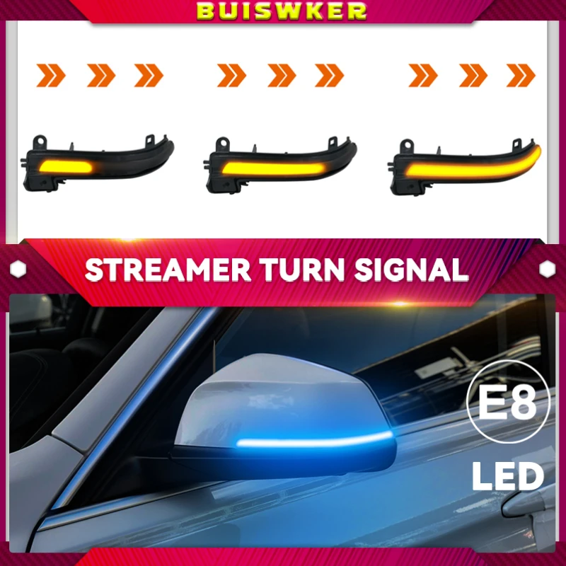 LED Dynamic Turn Signal Light Side Mirror Flashing Light for BMW 1 2 3 4 X1 M Series F20 F30 F31 F32 F33 F34 F36 E84 i3
