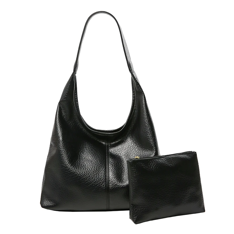 

Модная, простая и уникальная сумка для подгузников: женская сумка через плечо, элегантная кожаная сумка для поездок на работу с однотонным цветом и буквенным логотипом.