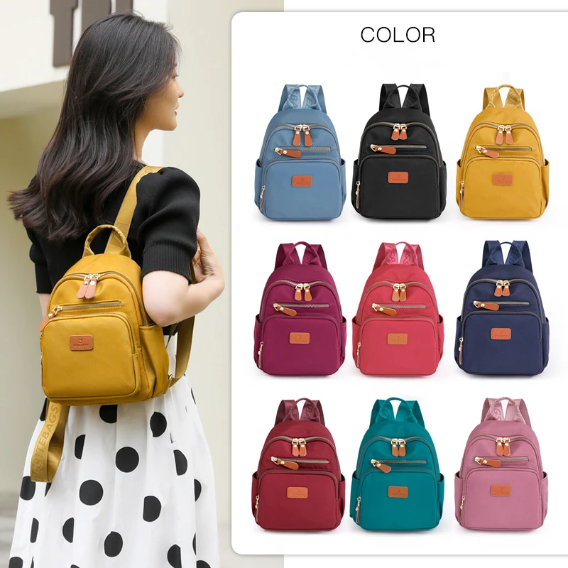 New Trendy Women\'s Rucksack Oxford cloth Backpack Female College Student Schoolbag Fashion Casual Style School bag Travel Bag