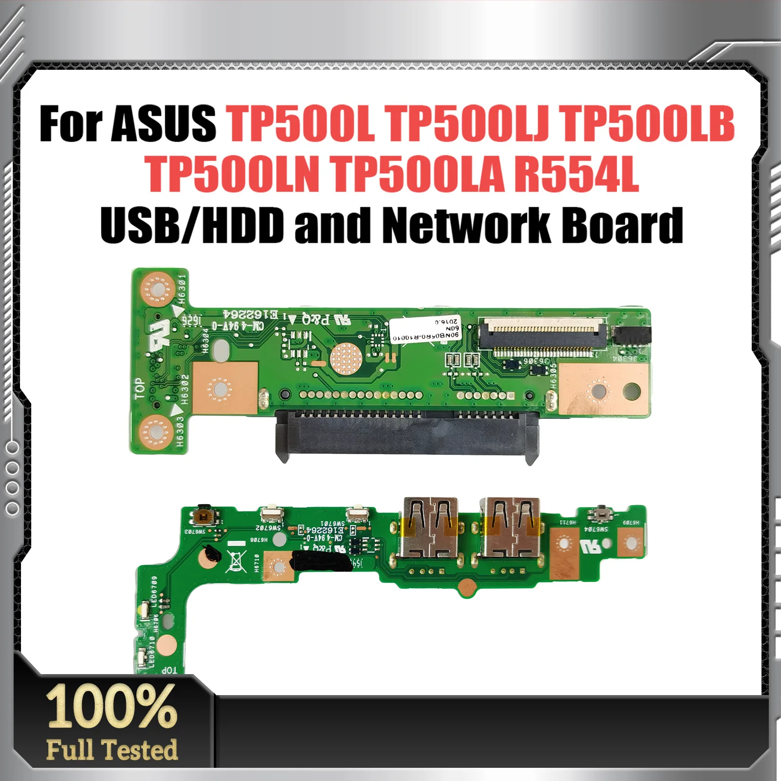 For ASUS TP500L TP500LJ TP500LB TP500LN TP500LA R554L USB/HDD Connector Board and Network board 100% Tested Fast Ship