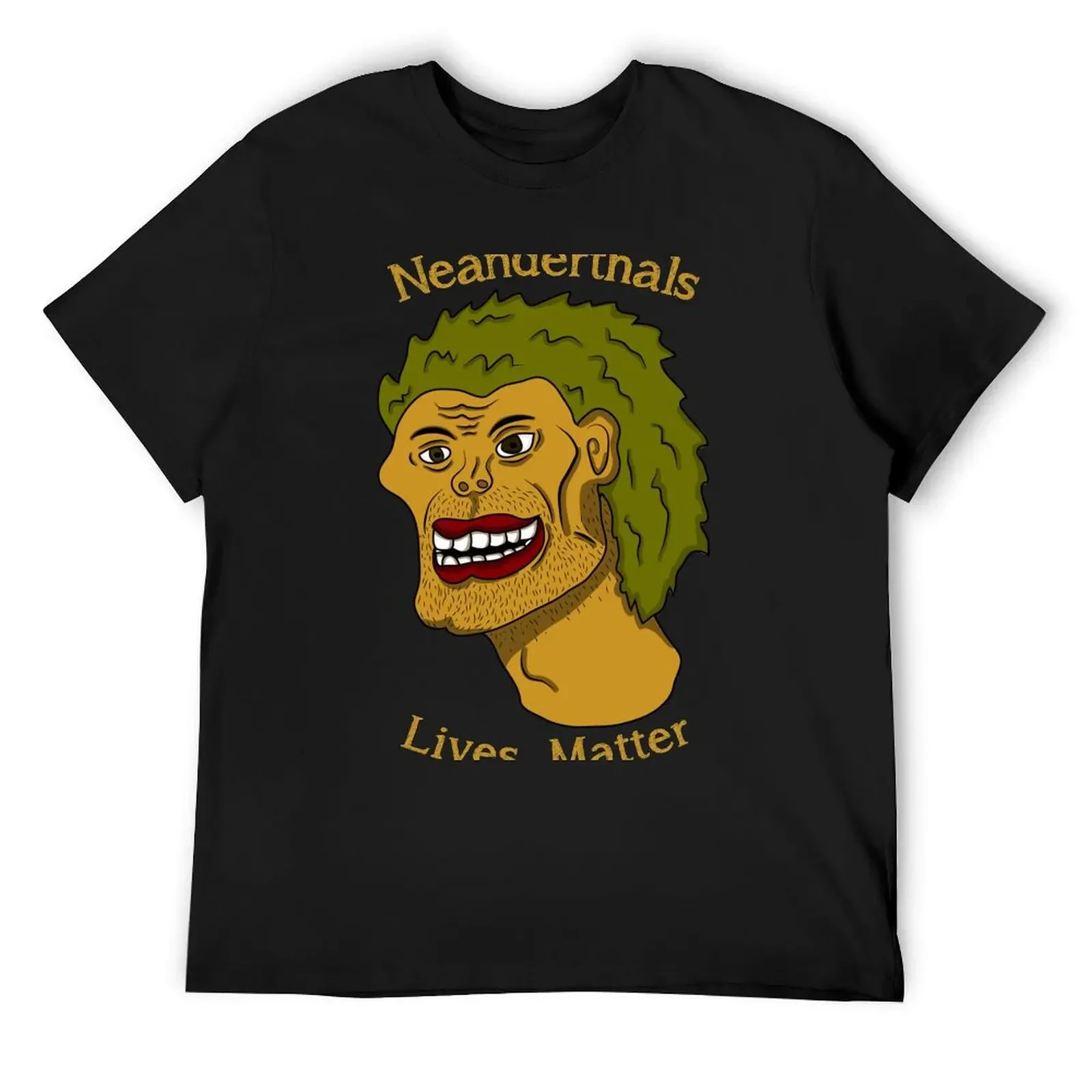 Neanderthals Lives Matter T-Shirt baggy shirts summer top for a boy men t shirts high quality