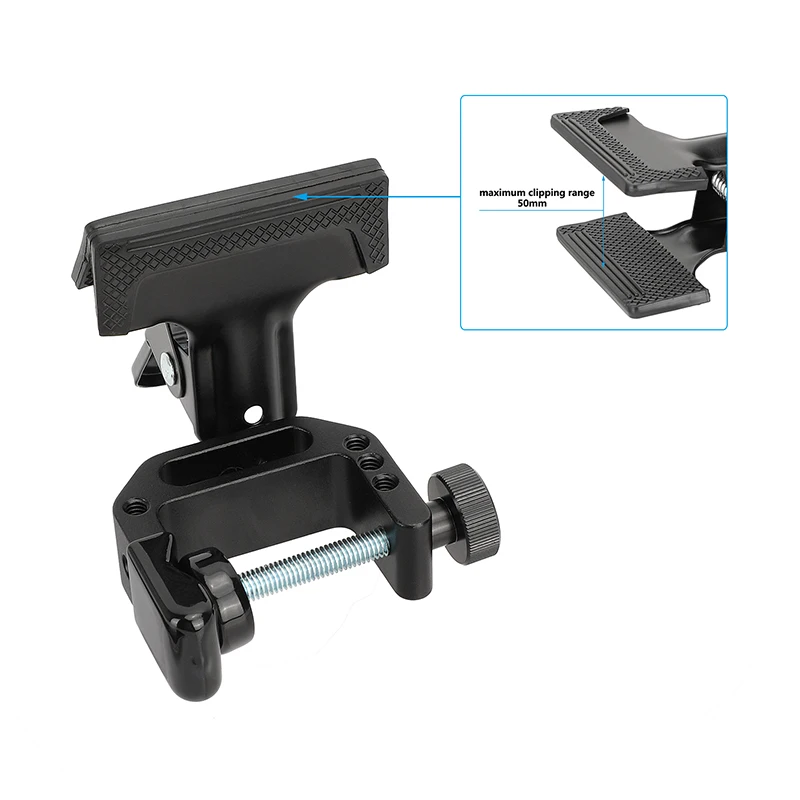 Camvate C-Clamp Camera Mount Met Metalen Lente Clip Klem Voor Fotografie Video Rig Monitor Led Light Smartphone Clip ondersteuning