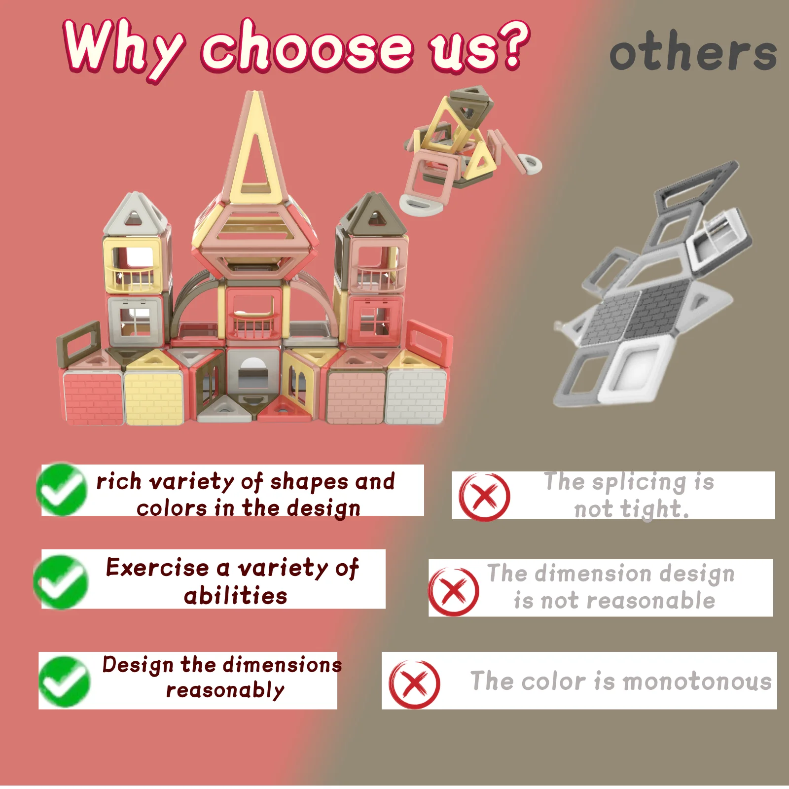 149 stuks magnetische bouwstenen geschikt voor kinderen essentiële creatieve leercadeaus voor klaslokalen ideale verlichting